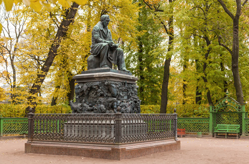 Памятник И.А.Крылову